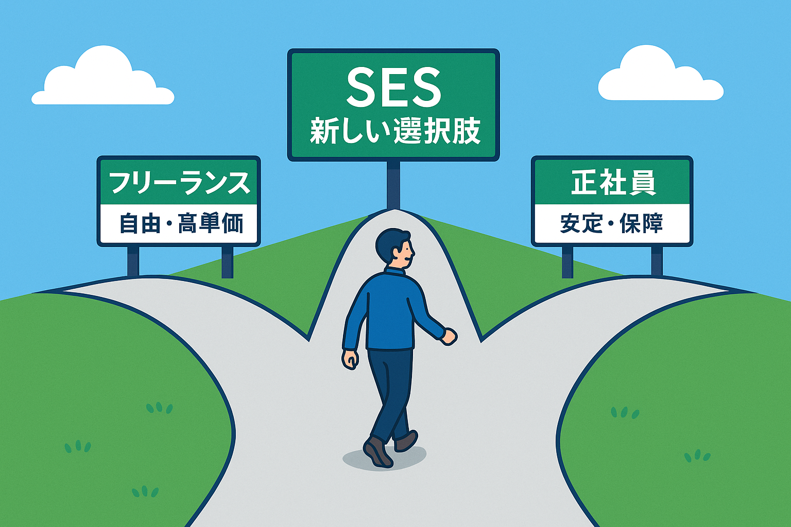 フリーランス？正社員？迷っている人に読んでほしいSESの新しい選択肢